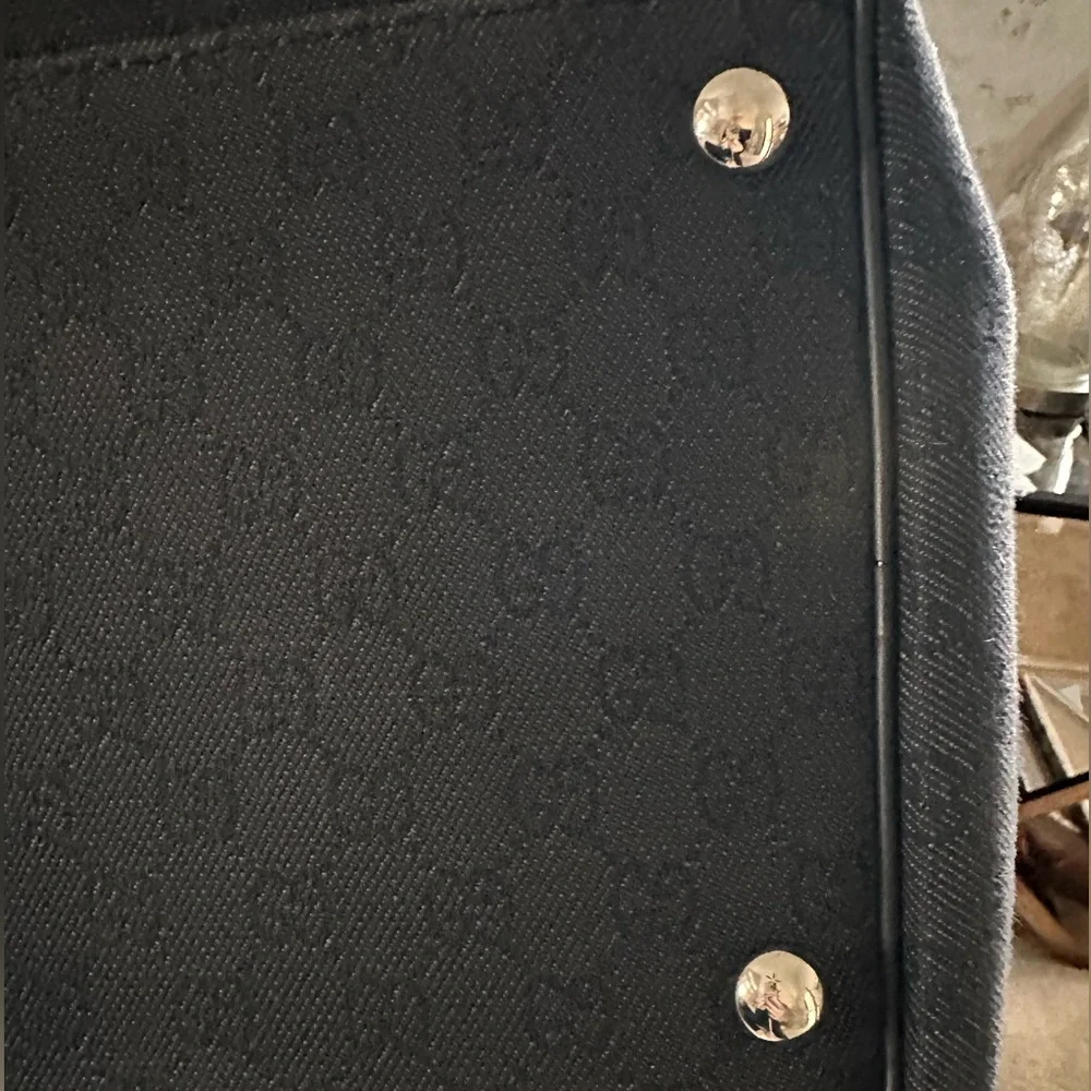 Gucci Black Duffel Bag